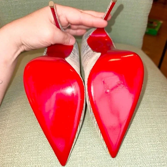 Christian Louboutin So Kate 120 Unicorn suede leather Pumps. EU 42. - Picture 10 of 16